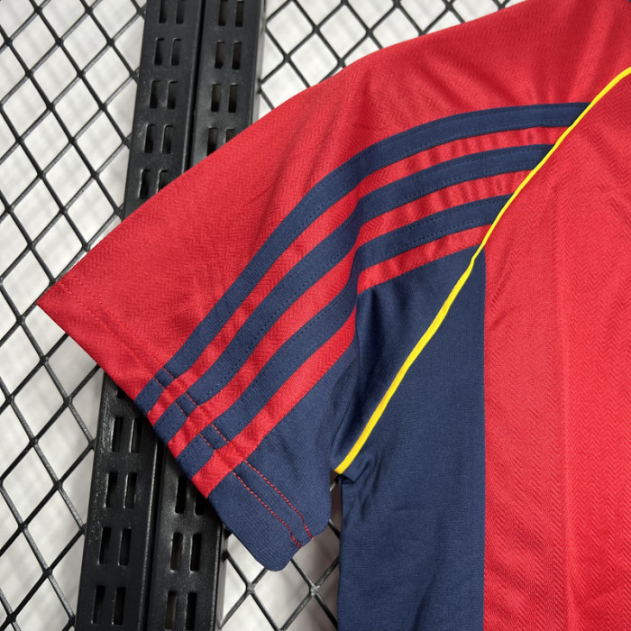 1998 Spain Home Retro Soccer Jersey