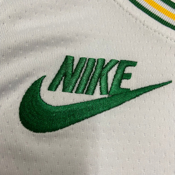 22-23 ROCKETS GREEN #4 White Top Quality Hot Pressing NBA Jersey (Retro Logo)