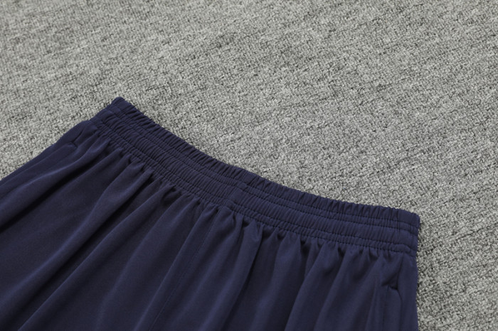 24-25 England Blue Tank top and shorts suit
