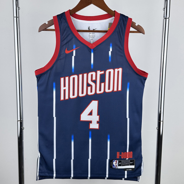 22-23 Rockets CREEN #4 Royal blue City Edition Top Quality Hot Pressing NBA Jersey
