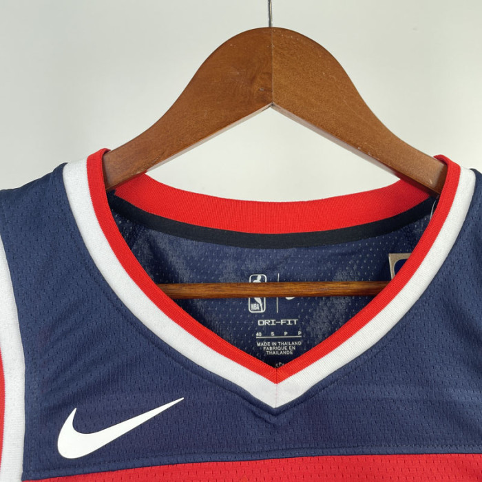 22-23 Wizards POOLE #13 Red Top Quality Hot Pressing NBA Jersey