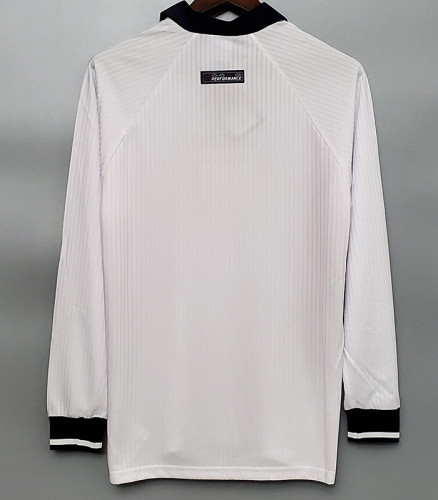 1998 England Home Retro Long Sleeve Soccer Jersey (长袖)