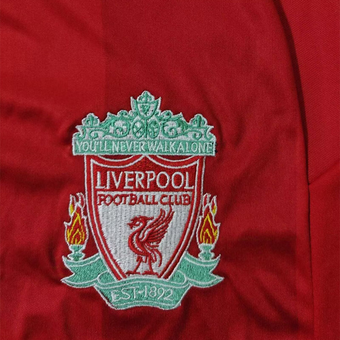 2009-2010 LIV Home Retro Soccer Jersey