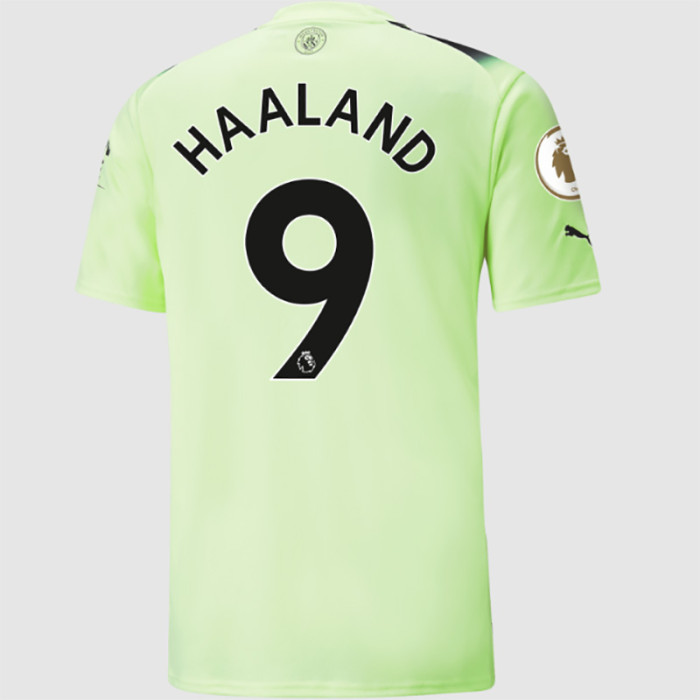 22-23 Man City Third Fans Soccer Jersey