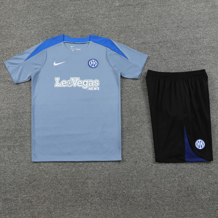 24-25 INT Grey Training Short Suit