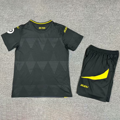 24-25 Wolves Away Kids Soccer Jersey