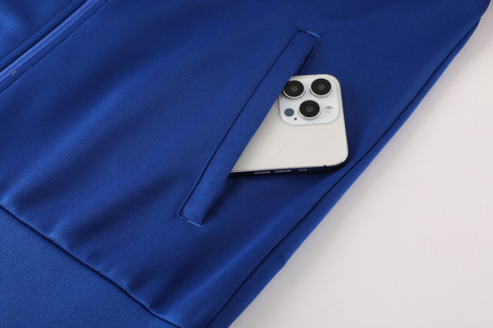 24-25 Netherlands Fancy blue Jacket Tracksuit #01