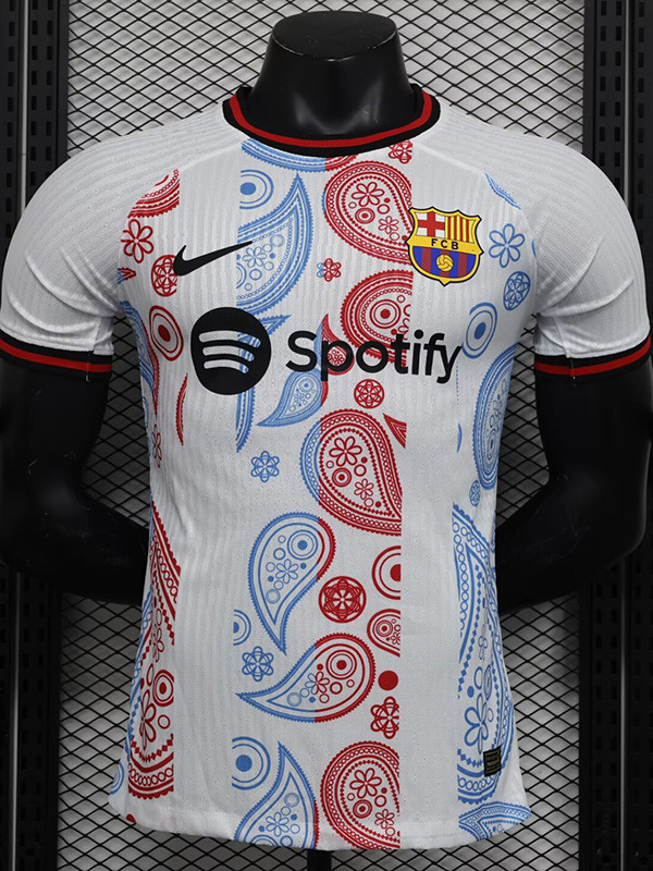 24-25 BAR White Special Edition Palyer Version Training Shirts
