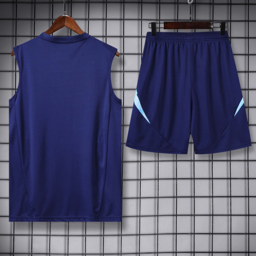 24-25 ARS Royal blue Tank top and shorts suit