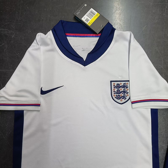 24-25 England Home Kids Soccer Jersey