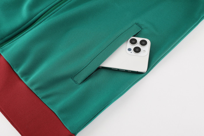 24-25 Mexico Dark Green Jacket Tracksuit #02