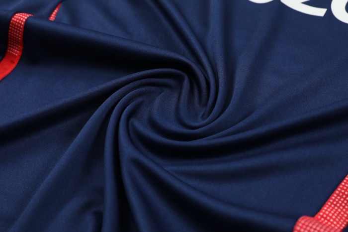 24-25 Man Utd BlueTank top and shorts suit