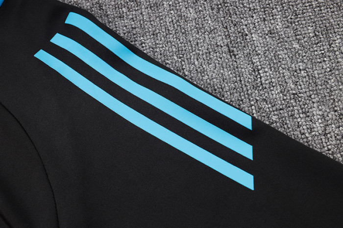 24-25 Argentina Black Jacket Tracksuit (蓝领)
