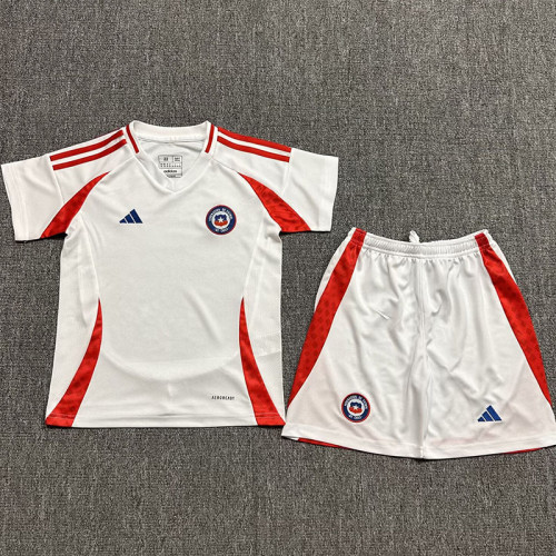 24-25 Chile Away Kids Soccer Jersey