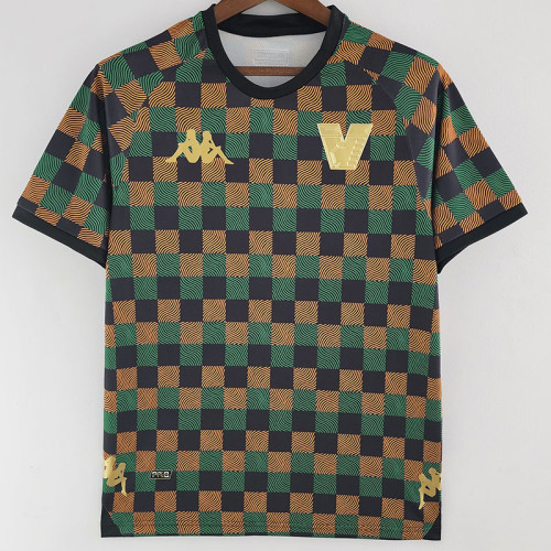 22-23 Venezia FC Yellow Green Black Training shirts