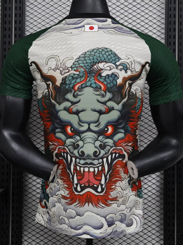 24-25 Japan Green Special Edition Player Version Soccer Jersey Y3粉绿