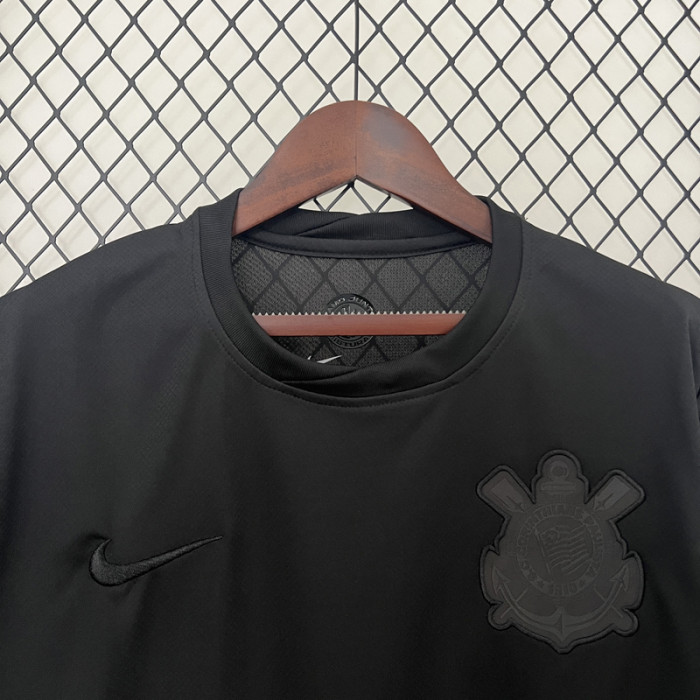 24-25 Corinthians Away 1:1 Fans Soccer Jersey (无广告)