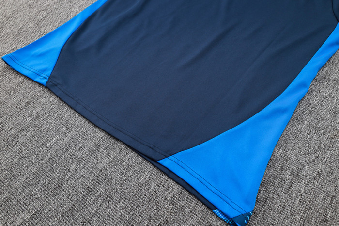24-25 AD Royal Blue Half Pull Tracksuit #06 (半拉链)