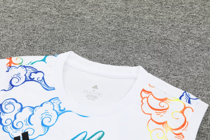 24-25 RMA White Tank top and shorts suit #彩龙