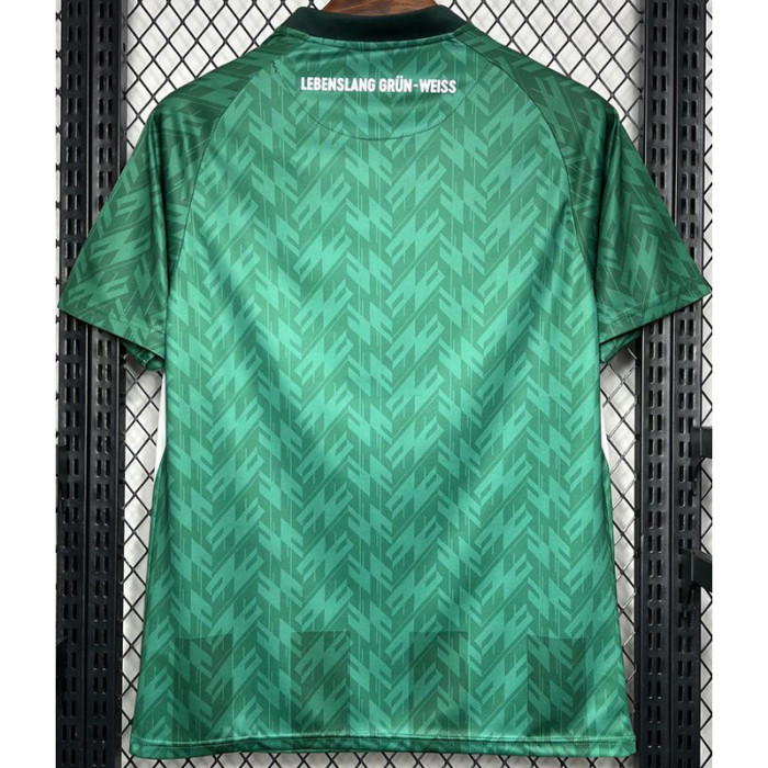 24-25 Werder Bremen Home Fans Soccer Jersey