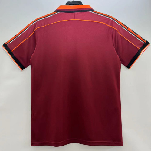 1998-1999 Roma Home Retro Soccer Jersey