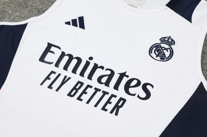 24-25 RMA White Tank top and shorts suit