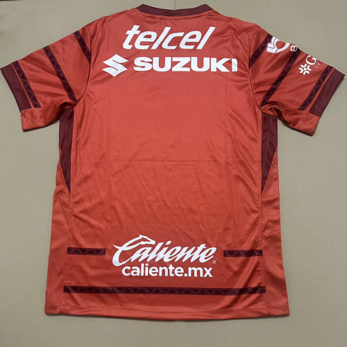 24-25 Pumas UNAM Red Goalkeeper Fans Soccer Jersey