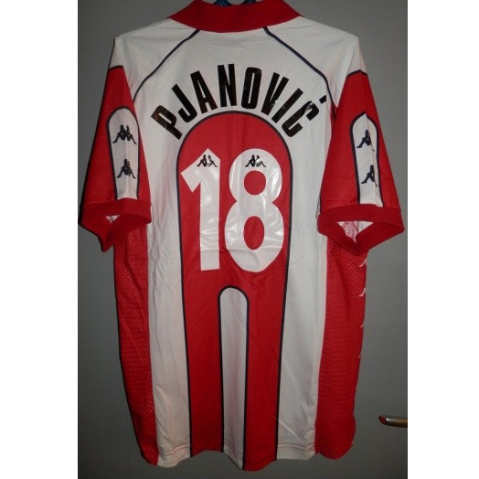 1999-2001 Crvena Zvezda Home Retro Soccer Jersey *红星队
