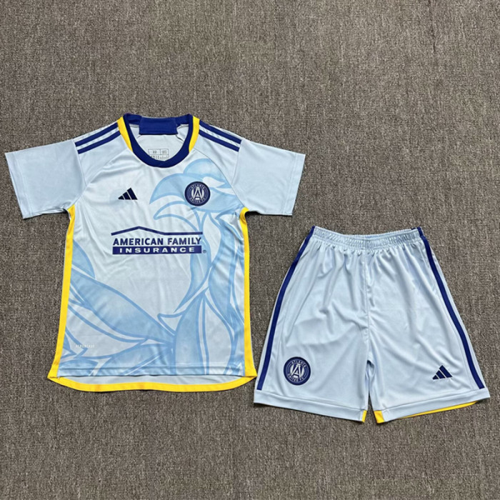24-25 Atlanta United Away Kids Soccer Jersey