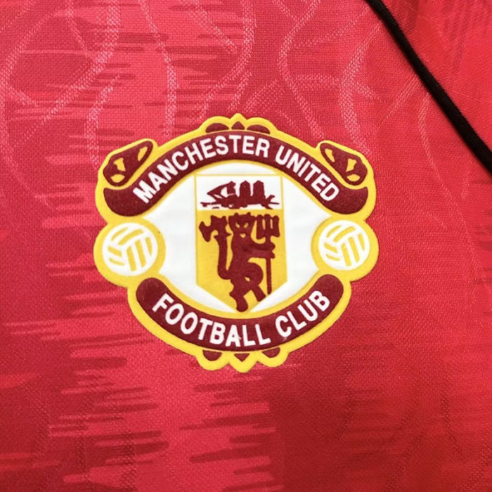 1990-1992 Man Utd Home Retro Soccer Jersey