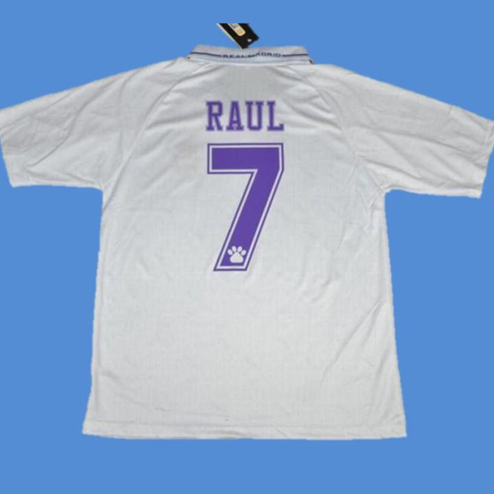 1996-1997 RMA Home Retro Soccer Jersey