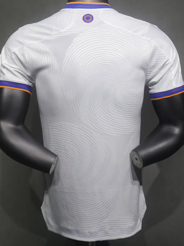 21-22 RMA Home Player Version Soccer Jersey