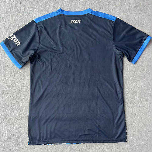 21-22 Napoli Royal blue Commemorative Edition Fans Soccer Jersey