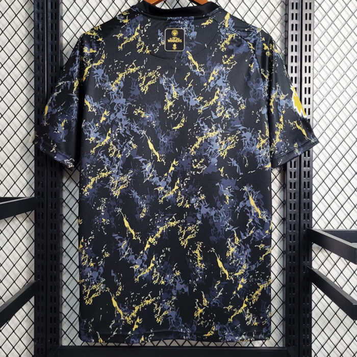 2023 Man City Special Edition Black Gold Training Shirts