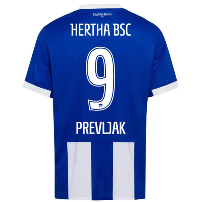 24-25 Hertha BSC Home Fans Soccer Jersey