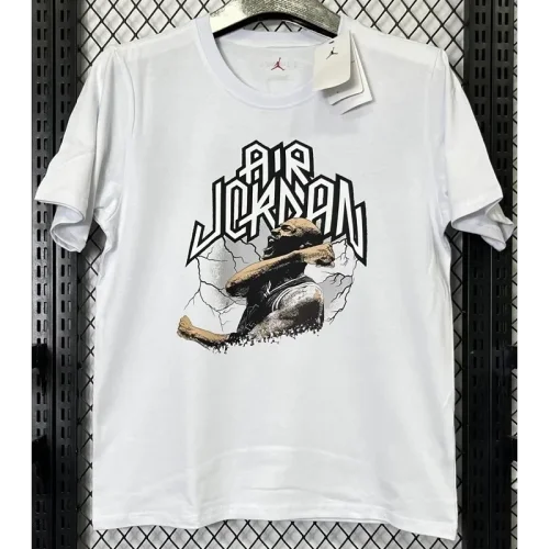 T281 Jordan White High Quality Casual T-Shirt