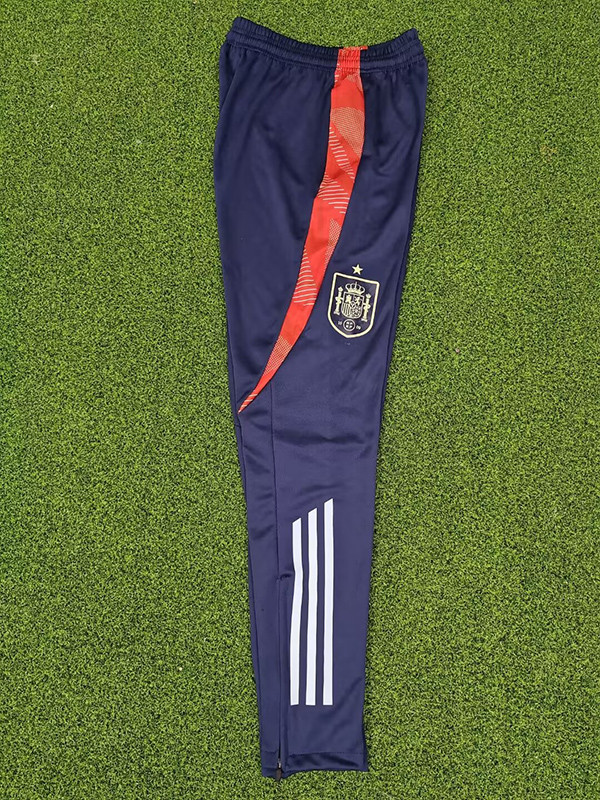 24-25 Spain Royal blue Training Long Pants (Have Pocket)