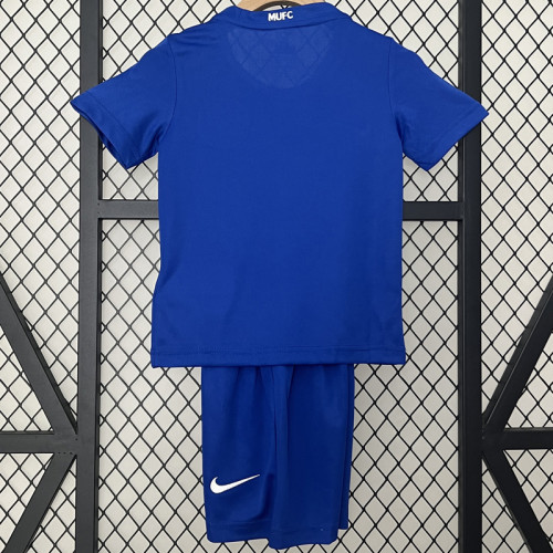 2008-2009 Man Utd Away Kids Retro Soccer Jersey