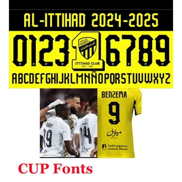 24-25 Ittihad Home Fans Soccer Jersey