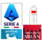 Serie A +MSC+ MILAN(意甲45+左袖广告+背下广告)