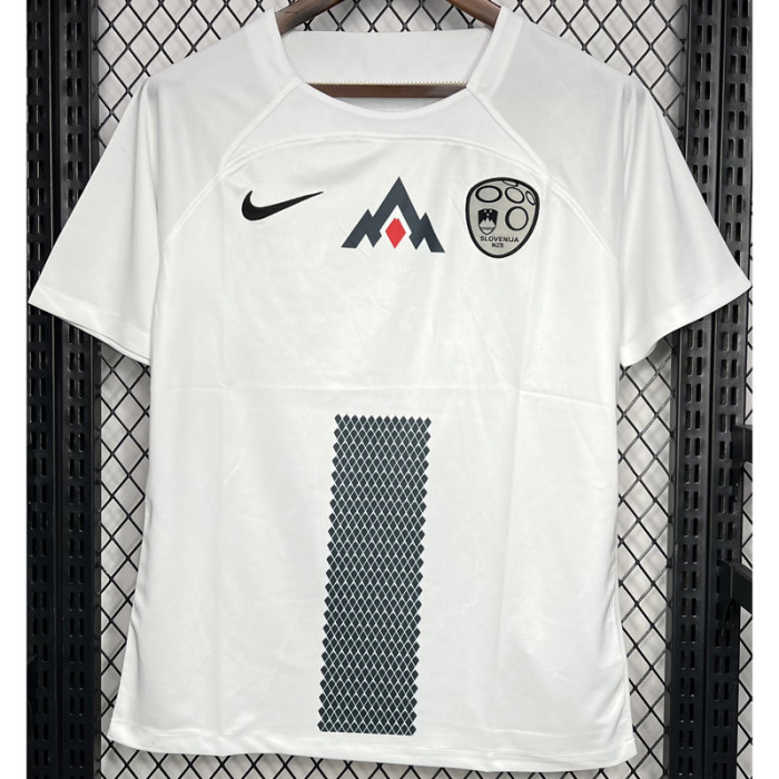 24-25 Slovenia Home Fans Soccer Jersey