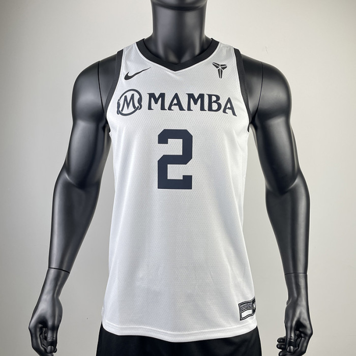 2023 LAKERS GIGI #2 White MAMBA Top Quality Hot Pressing NBA Jersey