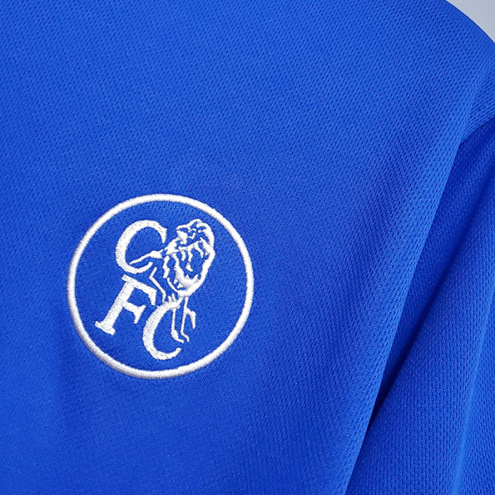 2003-2005 CHE Blue Retro Soccer Jersey