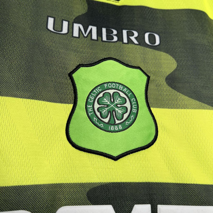 1996-1997 Celtic Away Retro Soccer Jersey