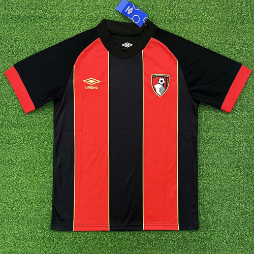 24-25 Bournemouth Home Fans Soccer Jersey