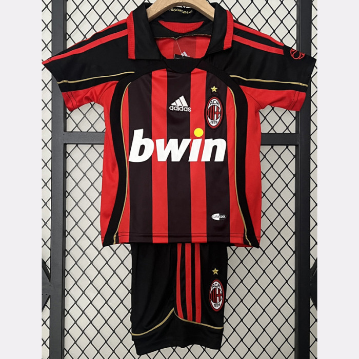 2006-2007 ACM Home Kids Retro Soccer Jersey
