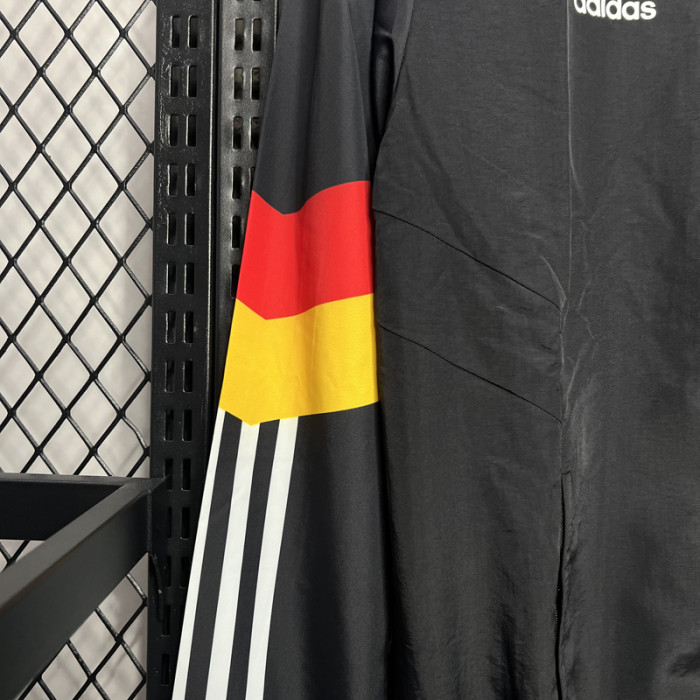 24-25 Germany Black Windbreaker