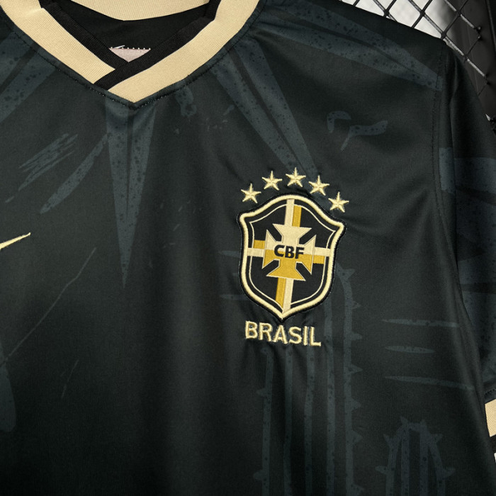 22-23 Brazil Black Fans Soccer Jersey