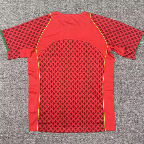 2004 Portugal Home Retro Soccer Jersey