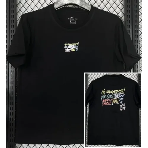 T258 NK Black High Quality Casual T-Shirt